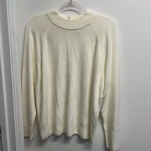 Classic Cream Women’s Sweater Layering Career